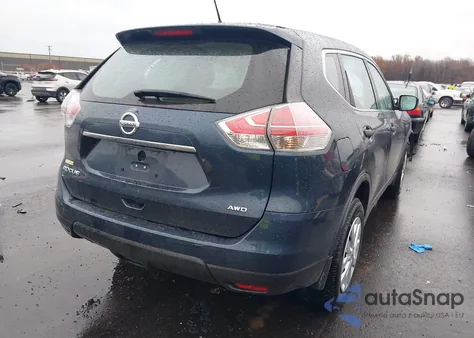 2016 Nissan Rogue S из США, поврежденный, VIN JN8AT2MV6GW139915